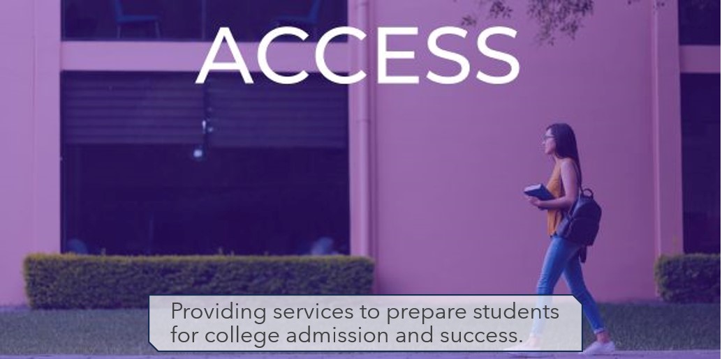 Providing services to prepare students for college admission and success.