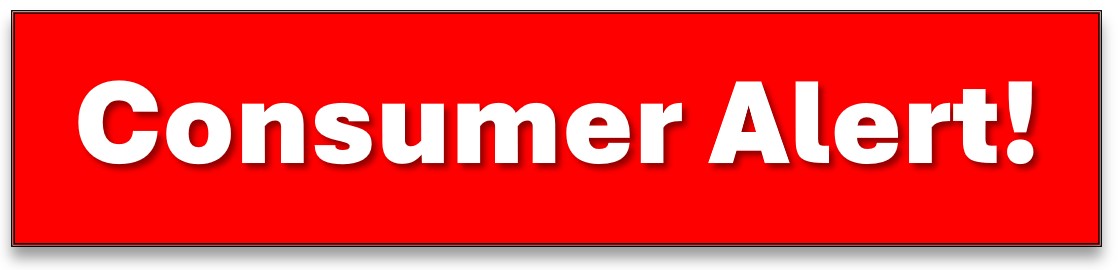 Consumer Alert Button