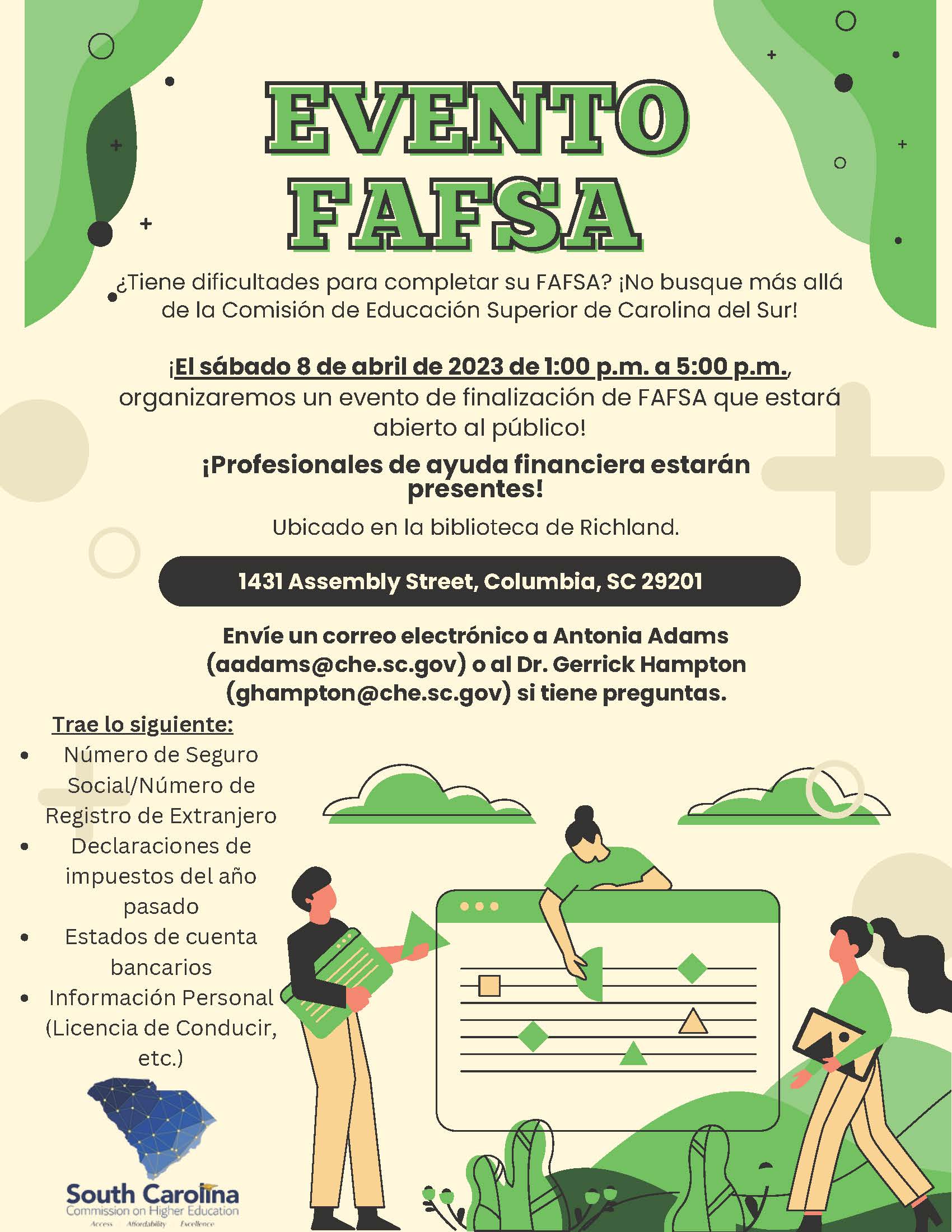 FAFSA Flyer in Spanish