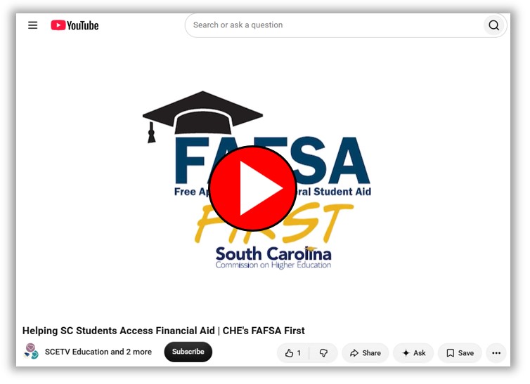 FAFSA First Promotional Video Link