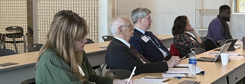 The Commission on Higher hosting the Executive Director of the Alabama Commission on Higher Education, and the Senior Regional Director for North America with Oracle.