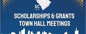 Scholarships and Grants Town Hall Graphic